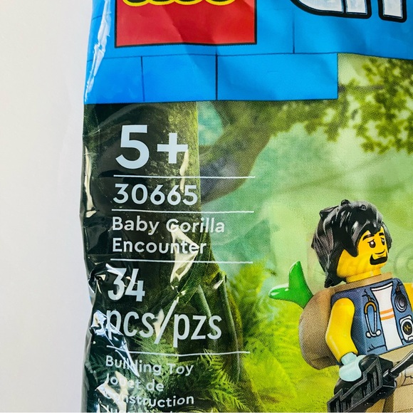 Lego City | Baby Gorilla Encounter NWT Set 30665 34 Pieces - Picture 2 of 5